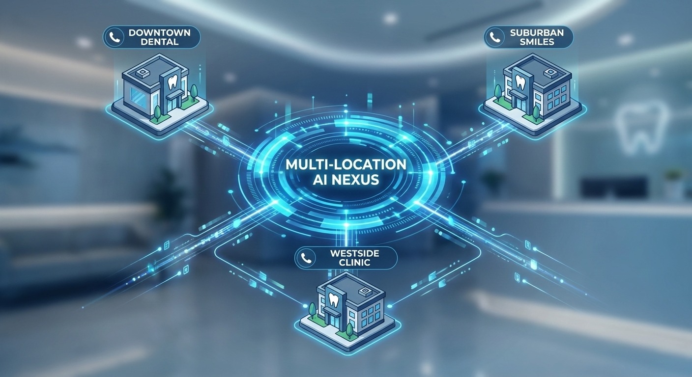 Best AI Dental Receptionist for Multi-Location Dental Offices 