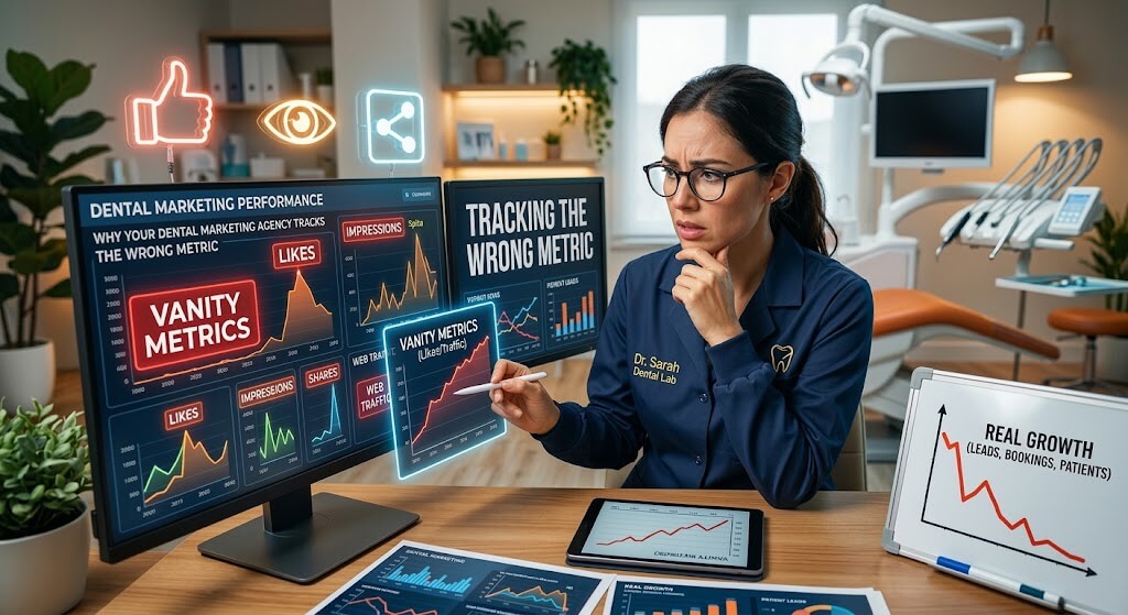 Why Your Dental Marketing Agency Tracks the Wrong Metric