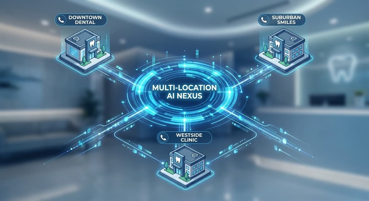 Best AI Dental Receptionist for Multi-Location Dental Offices 