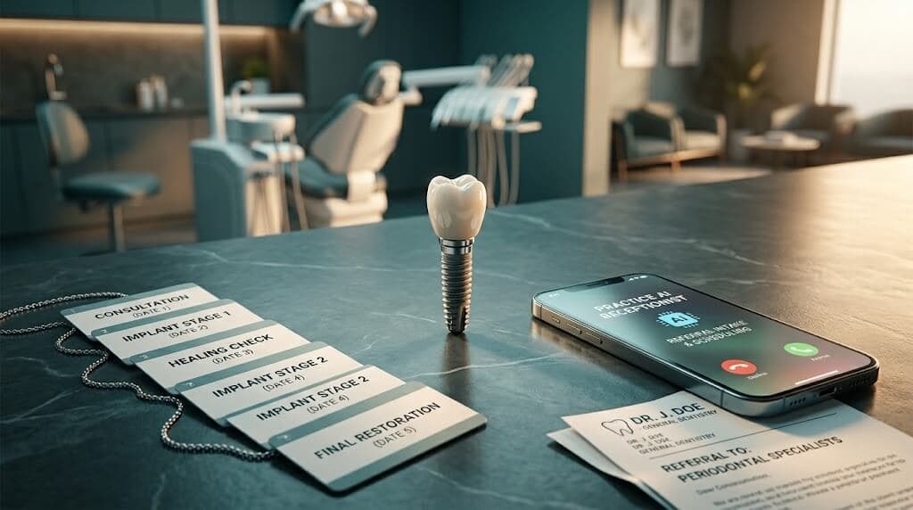AI Receptionist for Periodontal Implant Practices (2026)