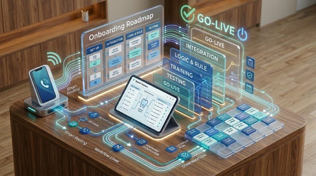 AI Receptionist Onboarding Dental: What to Expect (2026)