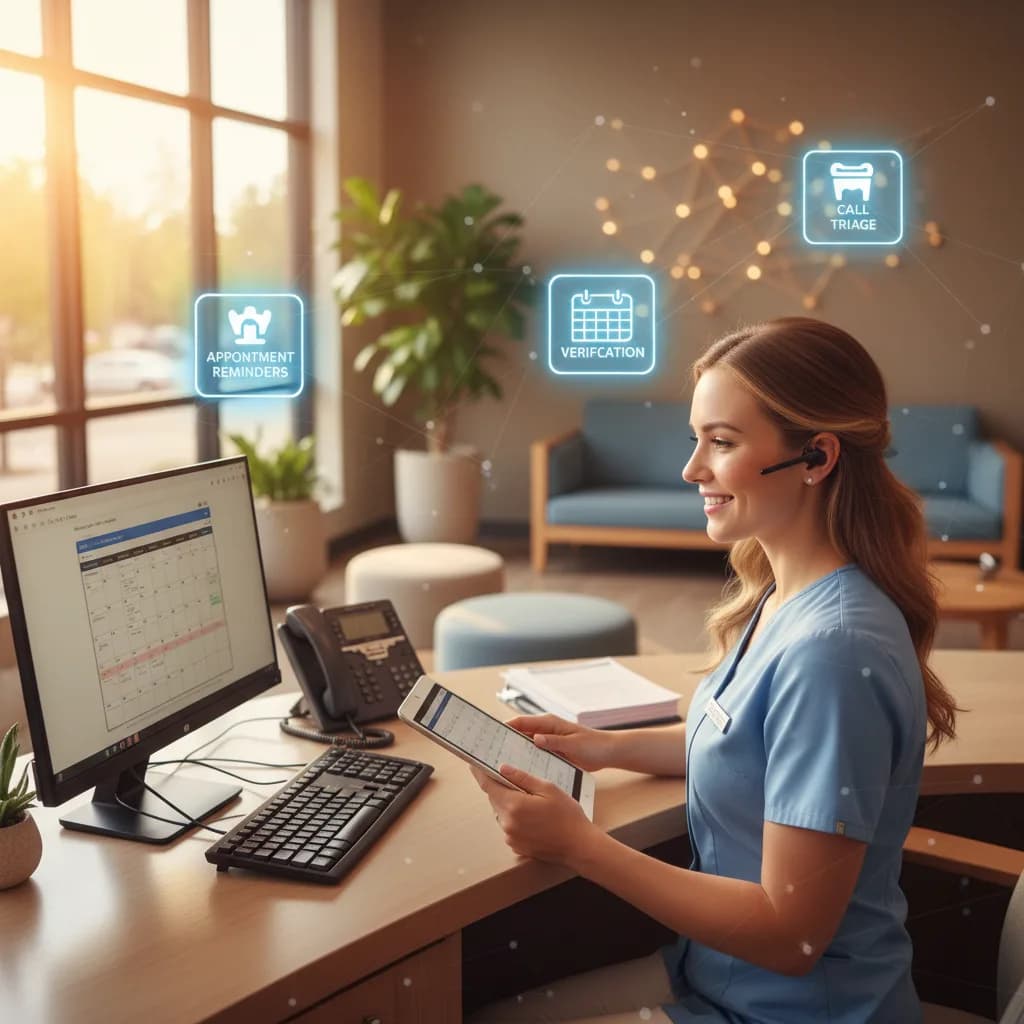 100+ Things Your Dental Receptionist Handles (And How AI Can Help With Every Single One)