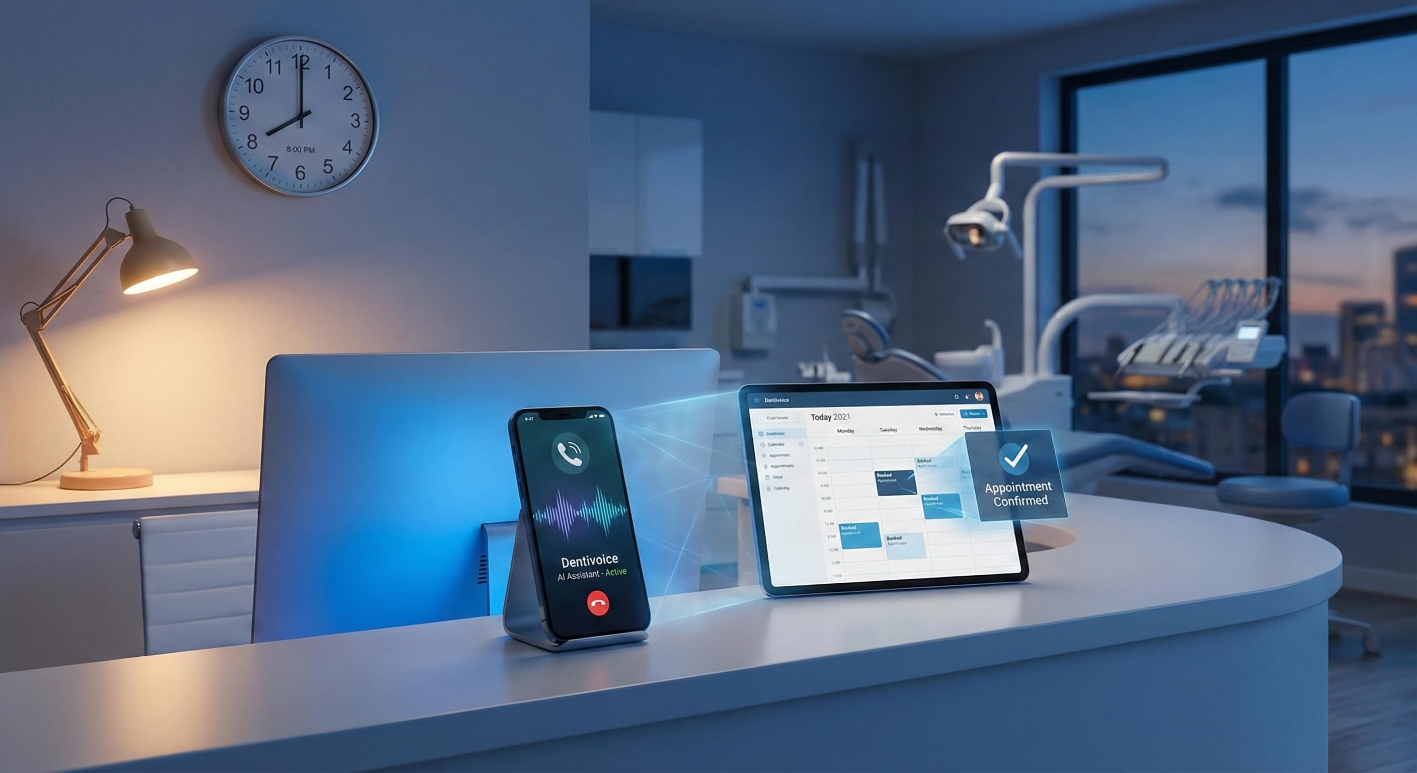 How Dentivoice AI Handles Bookings When Staff Can't