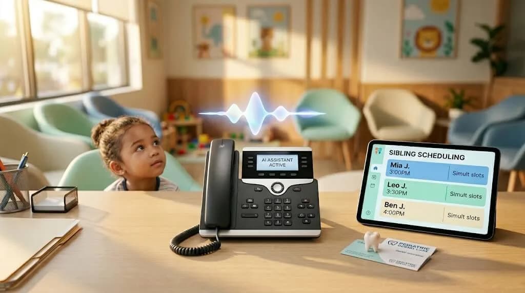 AI Receptionist for Pediatric Dental Practices: How It Works (2026)