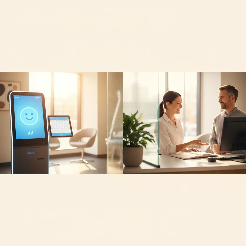 AI receptionist vs call center vs human staff comparison for dental practices