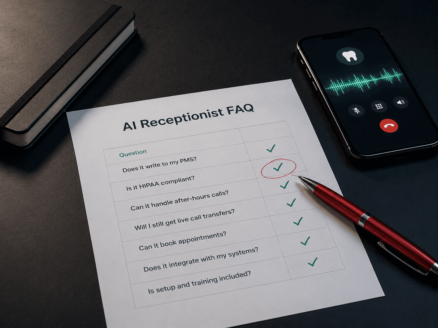 AI Dental Receptionist FAQ: 30 Owner Questions (2026)