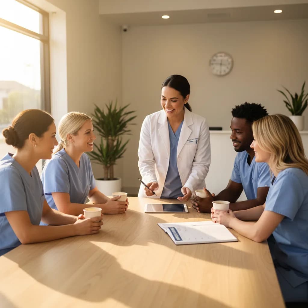 Dental Morning Huddle Template: My 10-Minute Daily System