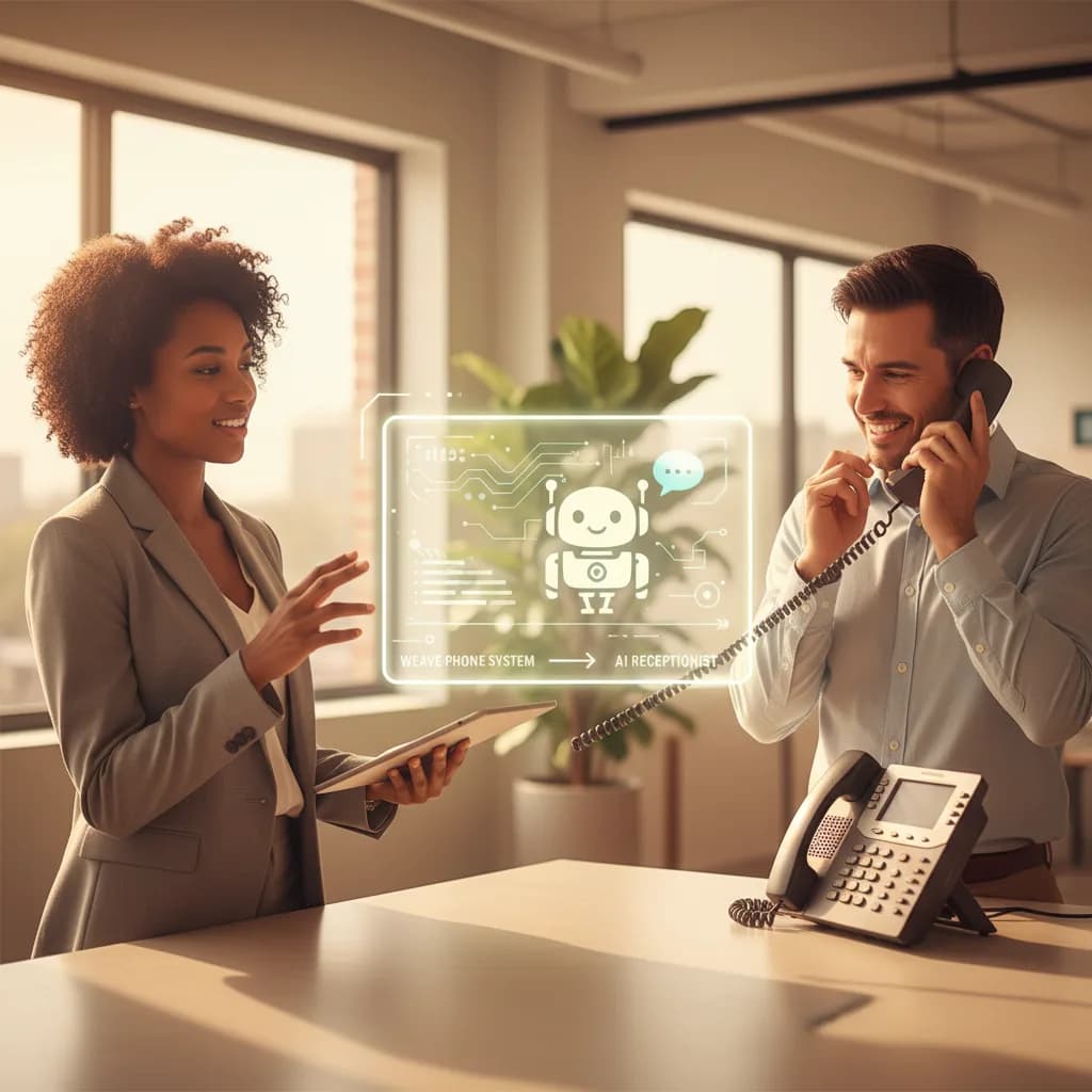 How to Switch From Weave to an AI Receptionist in 30 Days