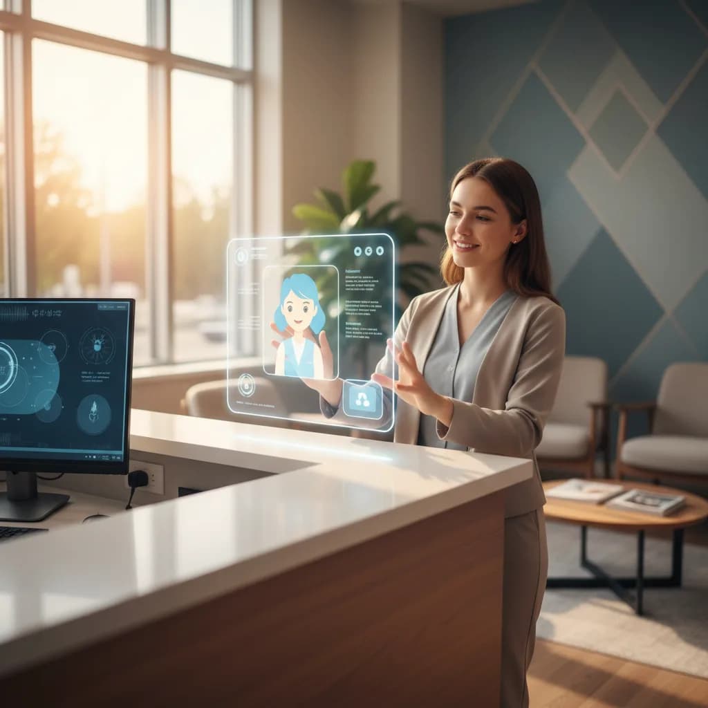Virtual dental receptionist buyer's guide comparing AI, answering services, and chatbots for dental practices
