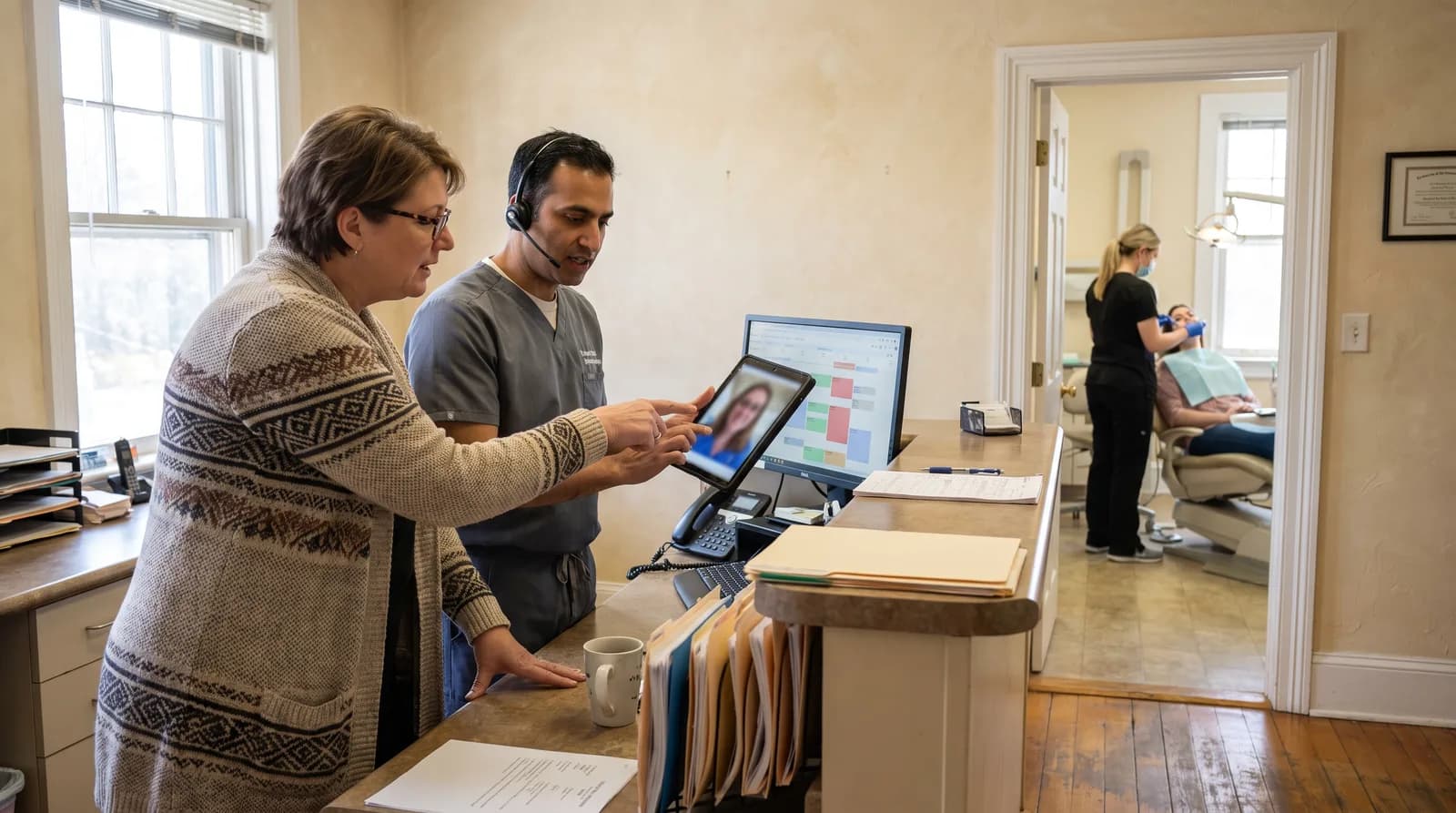 Virtual Dental Receptionist: How It Works in Practice