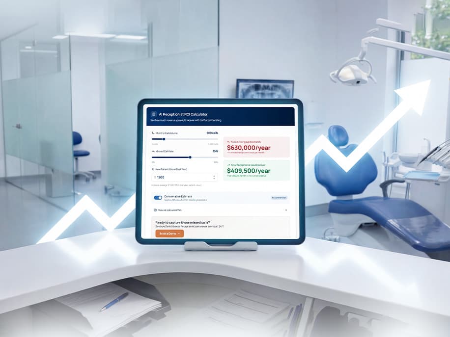 Dental AI Receptionist ROI Calculator